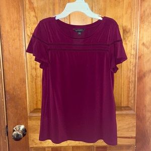 Maroon banana republic top